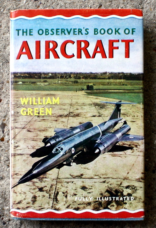 11. The Observer's Book of Aircraft Twelfth Edition V. RARE with NO DATE ON SPINE!