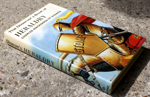 41. The Observer's Book of Heraldry Rare Cyanamid Advertising Edition with Compliment Card