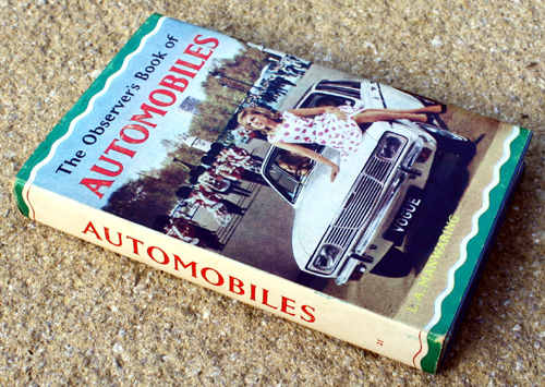21. The Observer's Book of Automobiles Thirteenth Edition Very Rare US Price Variant