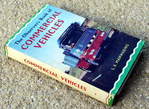 40. The Observer's Book of Commercial Vehicles Very Rare US Price Variant