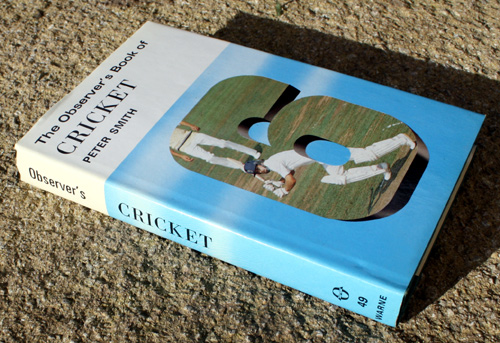 49. The Observer's Book of Cricket Rare Cyanamid Advertising Edition