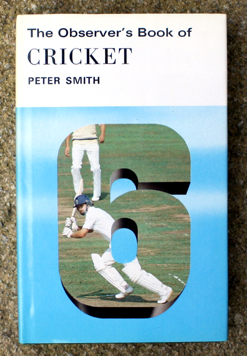 49. The Observer's Book of Cricket Rare Cyanamid Advertising Edition