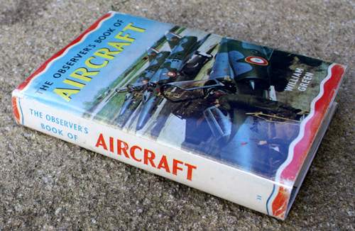11. The Observer's Book of Aircraft Fourteenth Edition RARE with NO DATE on Spine!