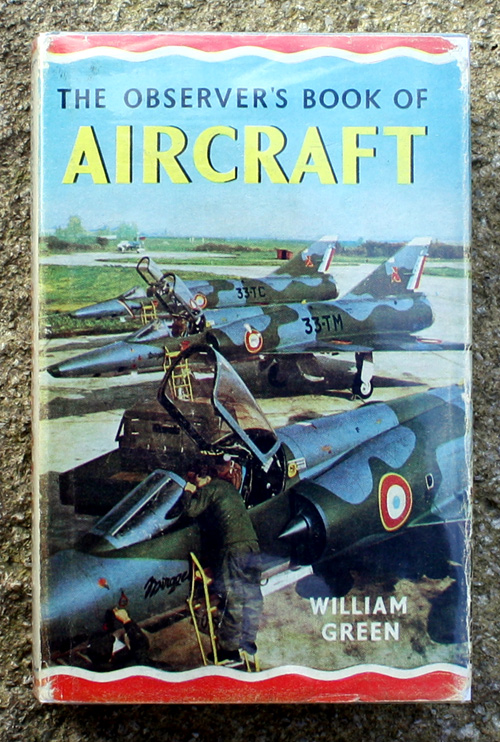 11. The Observer's Book of Aircraft Fourteenth Edition RARE with NO DATE on Spine!