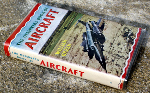 11. The Observer's Book of Aircraft Twelfth Edition V. RARE with NO DATE ON SPINE!