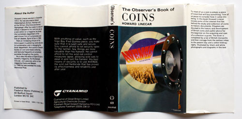 69. The Observer's Book of Coins Rare Cyanamid Advertising Edition