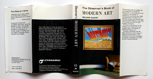 34. The Observer's Book of Modern Art Rare Cyanamid Advertising Edition
