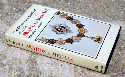 55. The Observer's Book of British Awards & Medals