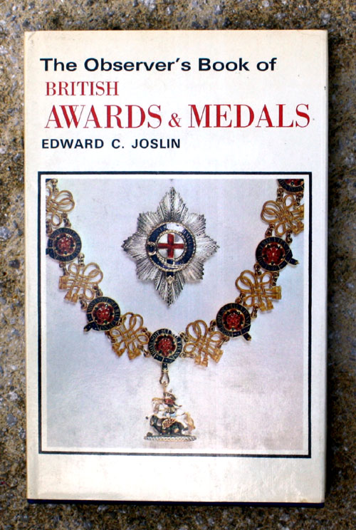 55. The Observer's Book of British Awards & Medals