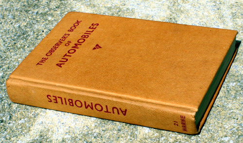 21. The Observer's Book of Automobiles Third Edition