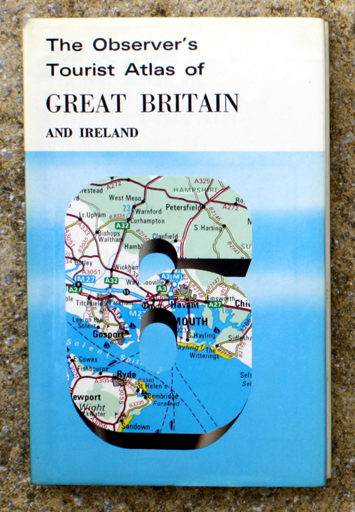 63. The Observer's Tourist Atlas of Great Britain & Ireland Rare Cyanamid Advertising Edition