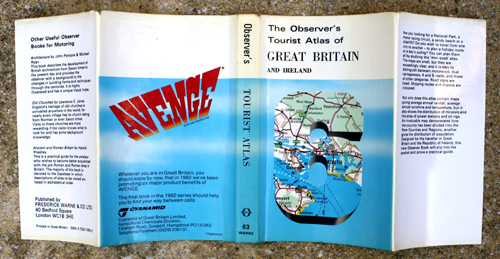 63. The Observer's Tourist Atlas of Great Britain & Ireland Rare Cyanamid Advertising Edition