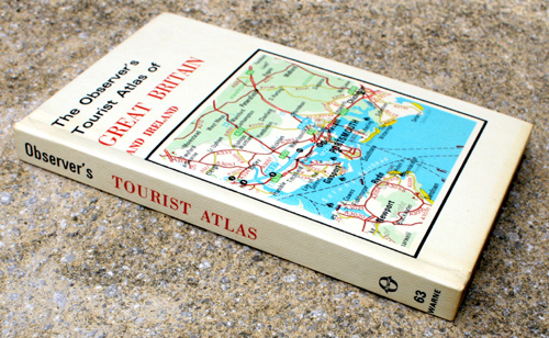 63. The Observer's Tourist Atlas of Great Britain & Ireland Rare Cyanamid Advertising Edition
