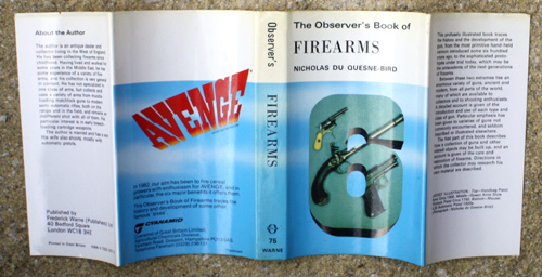 75. The Observer's Book of Firearms Rare Cyanamid Advertising Edition