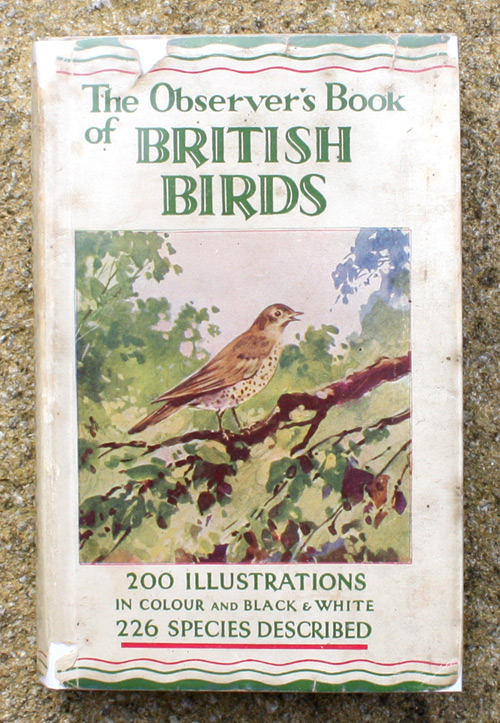 1. The Observer's Book of British Birds Rare Wartime Edition