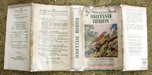 1. The Observer's Book of British Birds Rare Wartime Edition