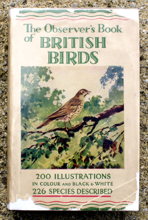 1. The Observer's Book of British Birds Rare Wartime Edition