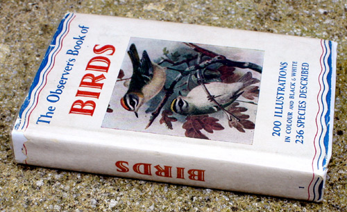 1. The Observer's Book of Birds Rare Blue Bordered Jacket