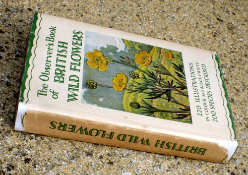 2. The Observer's Book of British Wild Flowers First Edition Second Reprint