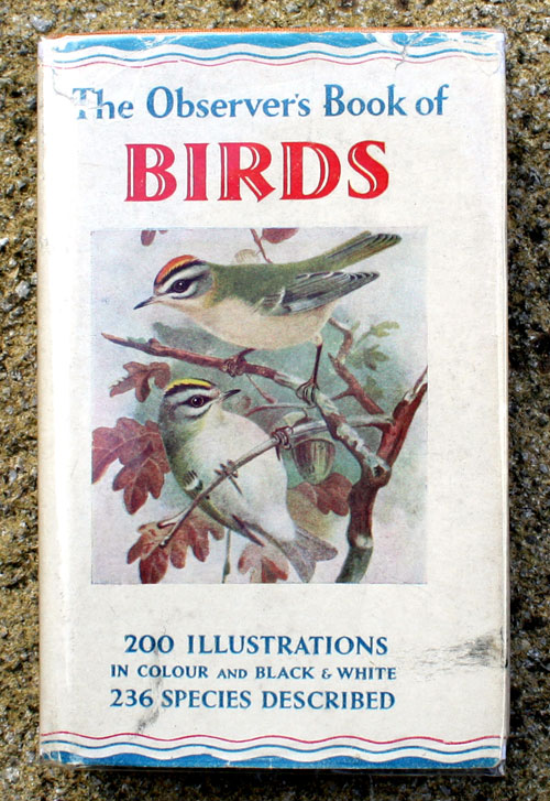 1. The Observer's Book of Birds Rare Blue Bordered Jacket