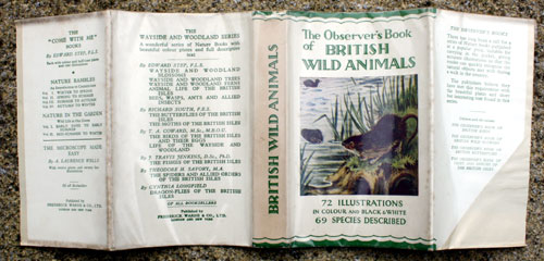 5. The Observer's Book of British Wild Animals