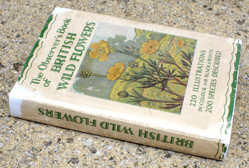 2. The Observer's Book of British Wild Flowers Rare Early Edition