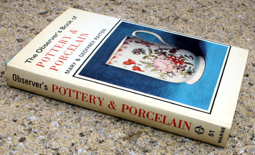 51. The Observer's Book of Pottery & Porcelain Rare Symbol Edition
