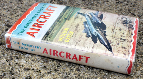 11. The Observer's Book of Aircraft Twelfth Edition V. RARE with NO DATE ON SPINE!