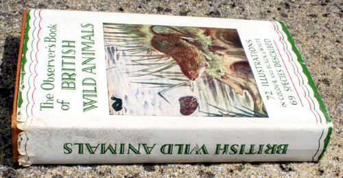 5. The Observer's Book of British Wild Animals Rare Wartime Edition
