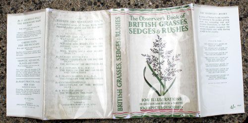 7. The Observer's Book of British Grasses Sedges & Rushes