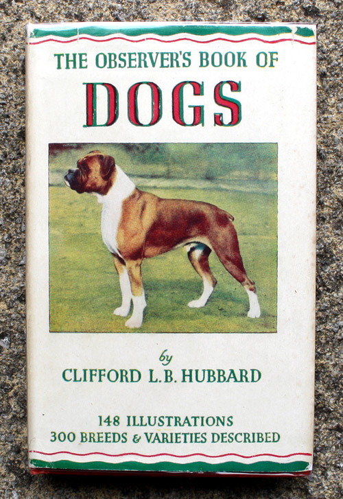 8. The Observer's Book of Dogs Rare Single Print Edition