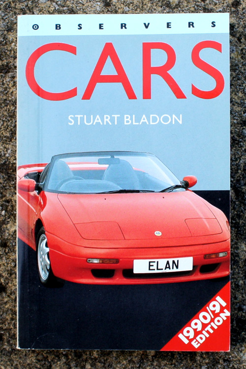 21. The Observer's Book of Cars 33rd Edition Rare Paperback