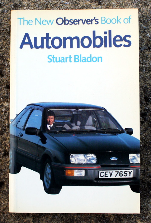 21. The Observer's Book of Automobiles 25th Edition Rare Paperback