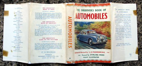 21. The Observer's Book of Automobiles Fourth Edition