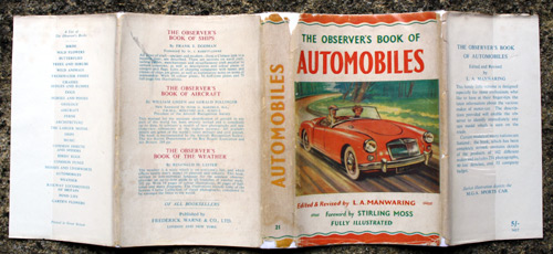 21. The Observer's Book of Automobiles Third Edition