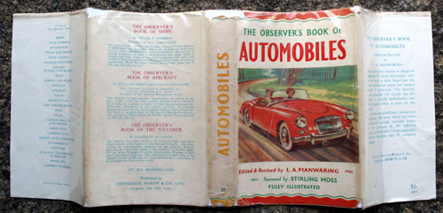 21. The Observer's Book of Automobiles Third Edition