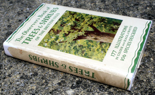 4. The Observer's Book of Trees & Shrubs of the British Isles First Edition Reprint