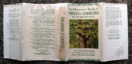 4. The Observer's Book of Trees & Shrubs of the British Isles First Edition Reprint