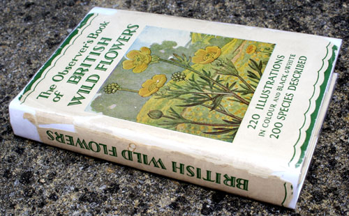 2. The Observer's Book of British Wild Flowers - Very Rare Edition