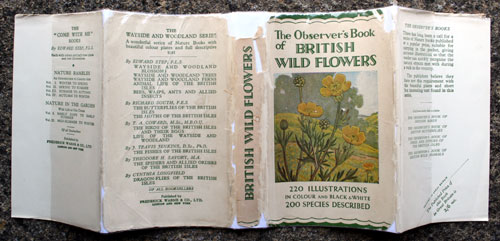 2. The Observer's Book of British Wild Flowers - Very Rare Edition