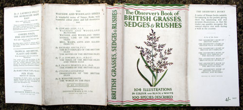 7. The Observer's Book of British Grasses Sedges & Rushes