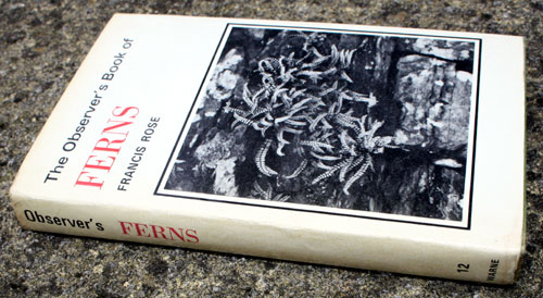 12. The Observer's Book of Ferns Rare Black & White Jacket