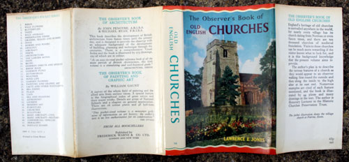 36. The Observer's Book of Old English Churches Rare Glossy Edition