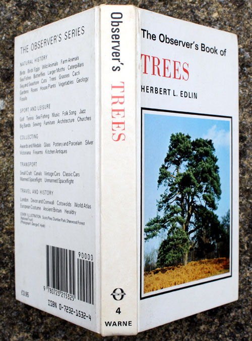 4. The Observer's Book of Trees Very Rare Smooth Laminate Edition
