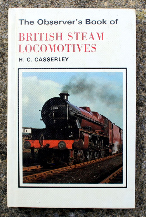 23. The Observer's Book of British Steam Locomotives Laminate Edition