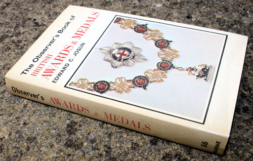 55. The Observer's Book of British Awards & Medals