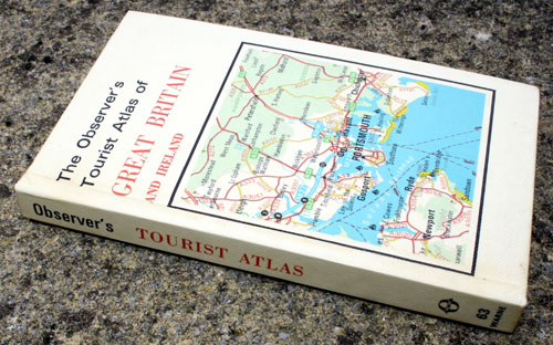 63. The Observer's Tourist Atlas of Great Britain & Ireland Rare Cyanamid Advertising Edition