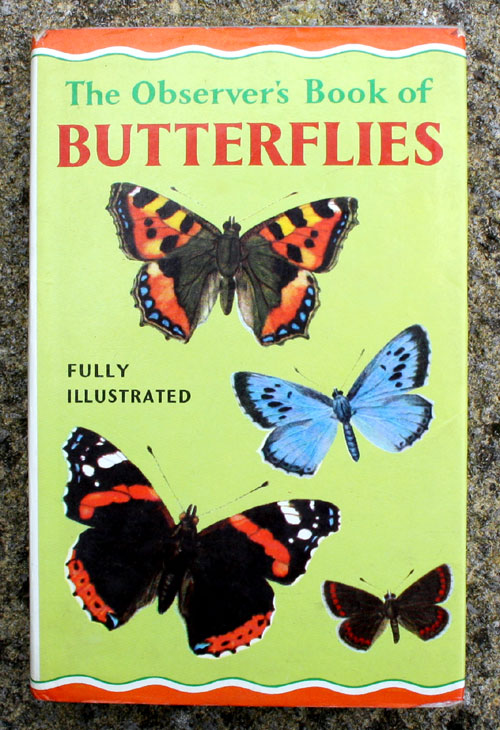 3. The Observer's Book of Butterflies Very Rare Glossy Jacket Edition
