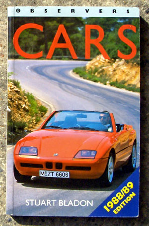 21. The Observer's Book of Cars - 31st Edition Rare Paperback