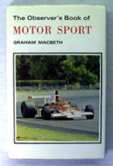 The Observers Book of Motor Sport <br>VERY RARE JACKET
